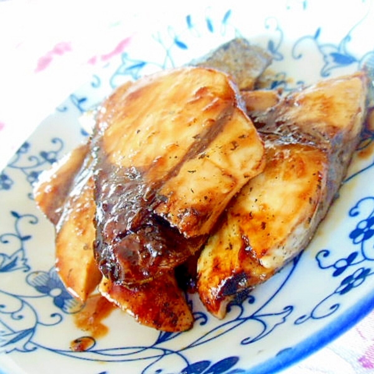 ちょっと洋風 ブリのめんつゆバター照り焼き レシピ 作り方 By 小太郎1212 楽天レシピ ちょっと洋風 ブリのめんつゆバター照り焼き レシピ 作り方 By 小太郎1212 楽天レシピ